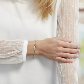 Damenarmband Gold 375 Bicolor  - Armbänder Damen | OROVIVO