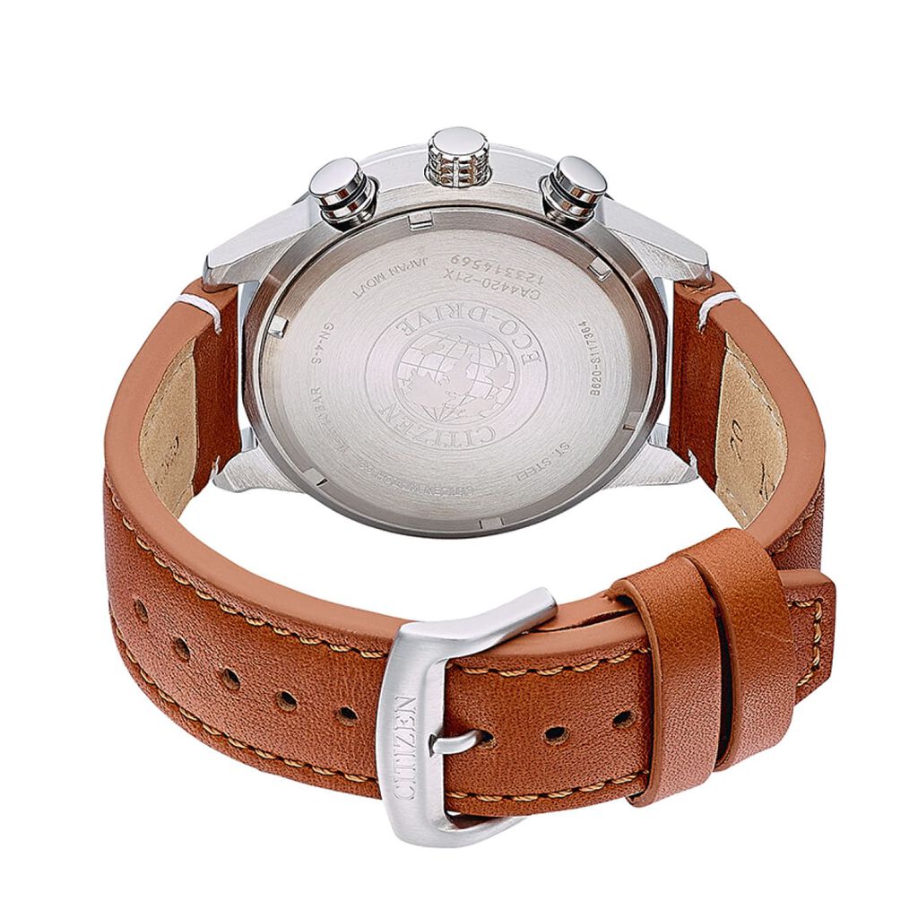 CITIZEN Herrenuhr Chrono Eco-Drive Quarz CA4420-21X