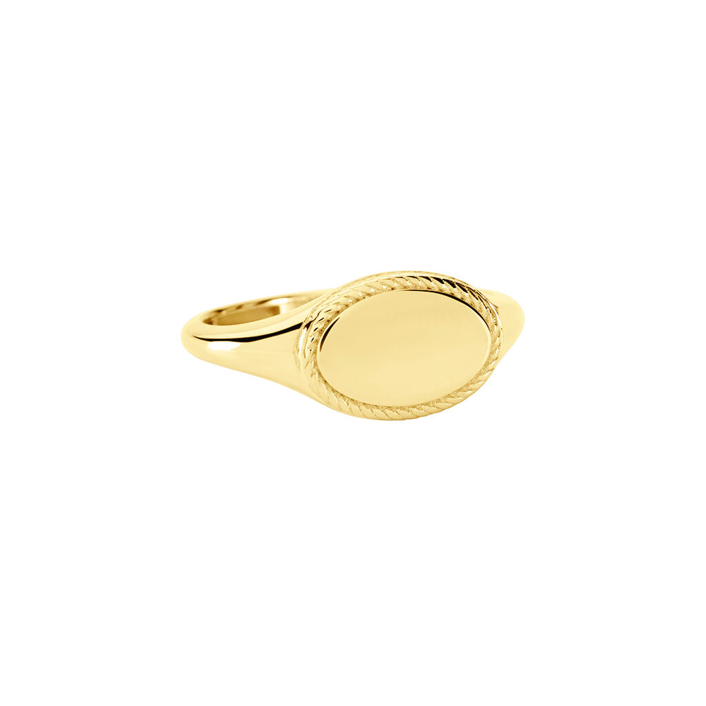 Unisex Siegelring Gold 375 - Siegelringe Unisex | OROVIVO