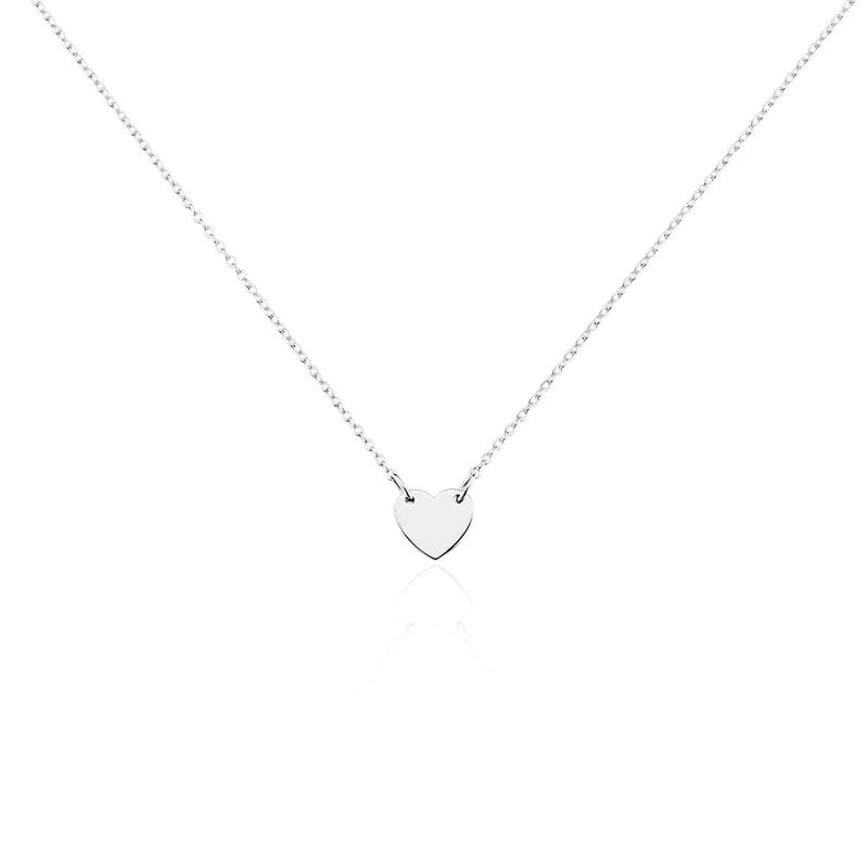 ALYSSANDRA HERZ 4 Damen Collier Silber 925 Herz B 1,2 mm - Halsketten Damen | OROVIVO