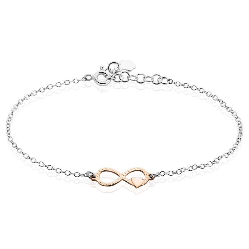 Bracelet Argent Bicolore Vikenti - Spannringe Damen | OROVIVO