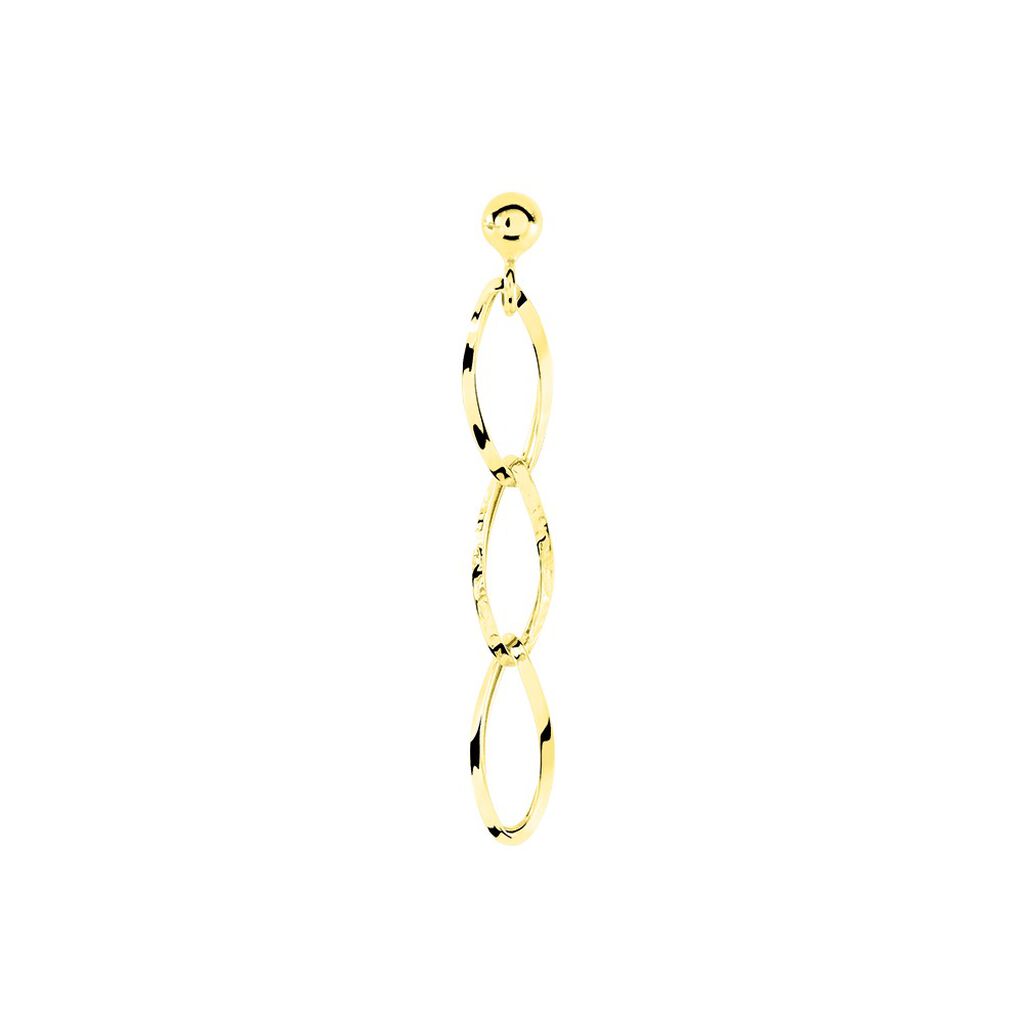 Boucles D'oreilles Pendantes Lianetta Or Jaune - Spannringe Damen | OROVIVO