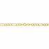 Herren Figarokette Gold 375 50cm - Ketten ohne Anhänger Herren | OROVIVO