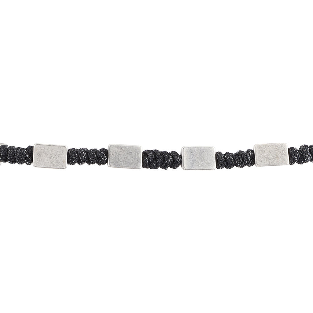 Herrenarmband Textil Geflochten Edelstahl - Armbänder Herren | OROVIVO