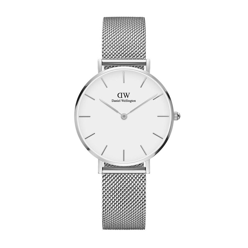 Montre Daniel Wellington Classic Petite Sterling Blanc - Spannringe Damen | OROVIVO