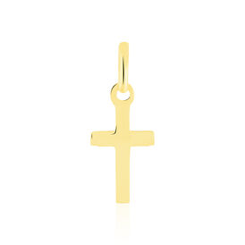 Kreuz Anhänger Gold 375 Nahum - Kreuzanhänger Unisex | OROVIVO