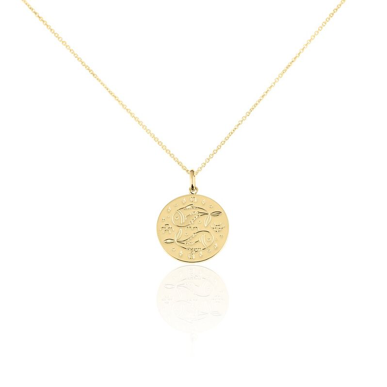 Collier Astro Plaque Or - Spannringe Damen | OROVIVO