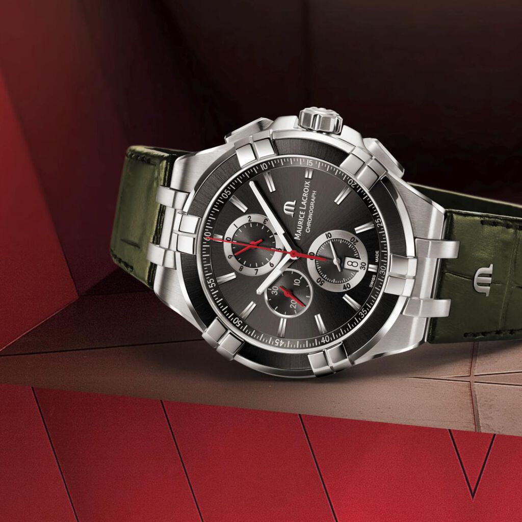 Maurice Lacroix Aikon Chronograph AI1018-PVB21-330-1 - Armbanduhren Herren | OROVIVO