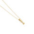 SANINA Damen Collier Gold 585 (14 Karat) Diamant Wei&szlig; 0,04 ct