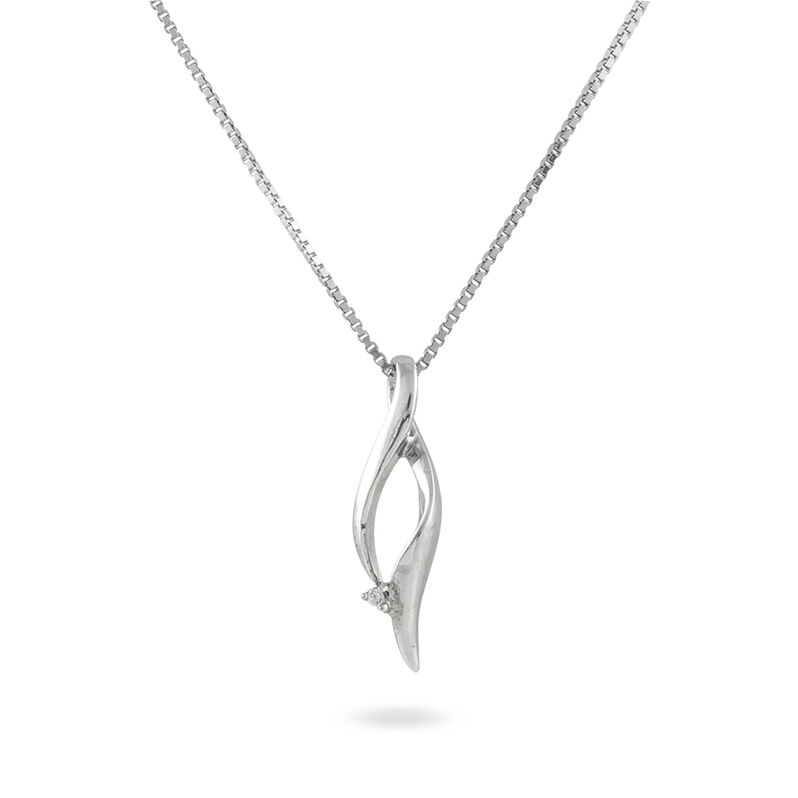 Collier Lihyaae Argent Blanc Oxyde De Zirconium - Spannringe Damen | OROVIVO