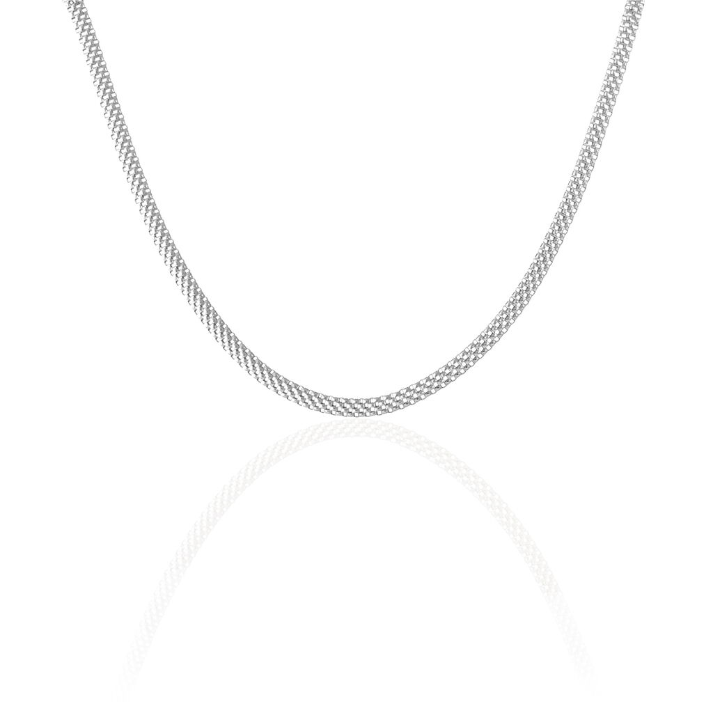 Damen Schlangenkette Silber 925 Rhodiniert  - Halsketten Damen | OROVIVO