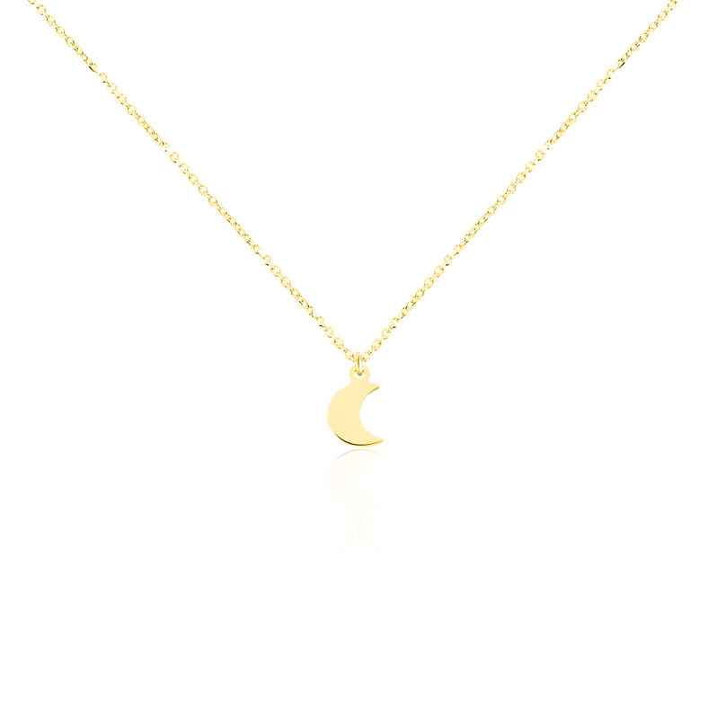 Collier Or Jaune Lillie Lune - Spannringe Kinder | OROVIVO