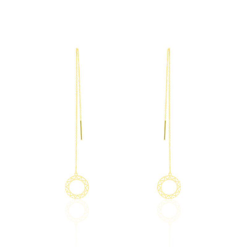 Boucles D'oreilles Or Jaune Florent - Spannringe Damen | OROVIVO