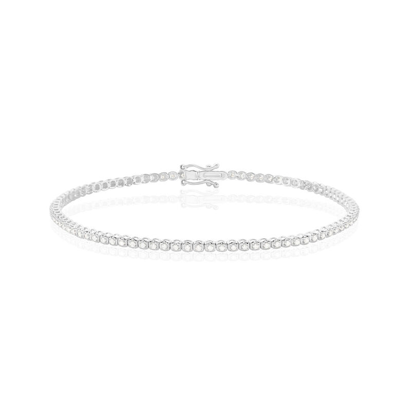 ZHURI Damen Armband Weißgold 585 (14 Karat) Diamant Weiß 0,5 ct - Armbänder Damen | OROVIVO