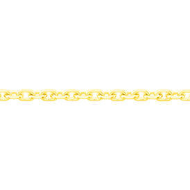 Damen Ankerkette Gold 585 Diamantiert 40cm - Ketten ohne Anhänger Damen | OROVIVO