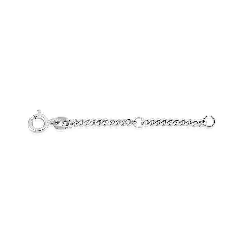 Verlängerungskette Panzerkette Silber 925 5mm - Schmuck mit Stein Unisex | OROVIVO