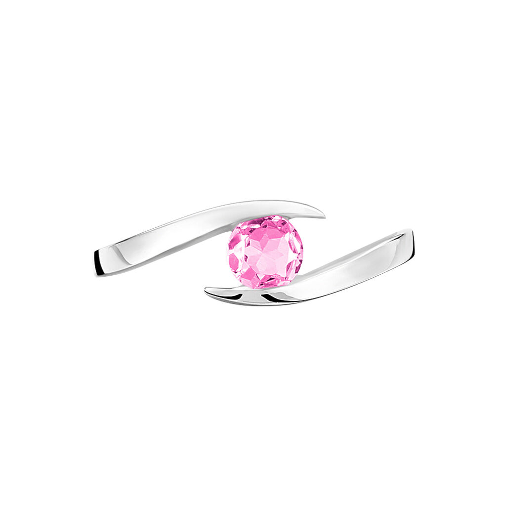Bague Tiphaine Or Blanc Tourmaline - Spannringe Damen | OROVIVO