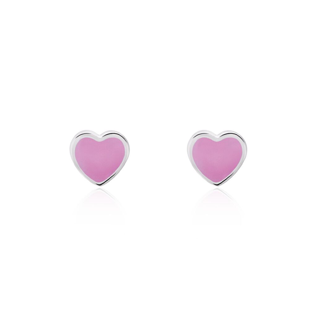 Kinder Ohrstecker Silber 925 Herz - Ohrstecker Kinder | OROVIVO