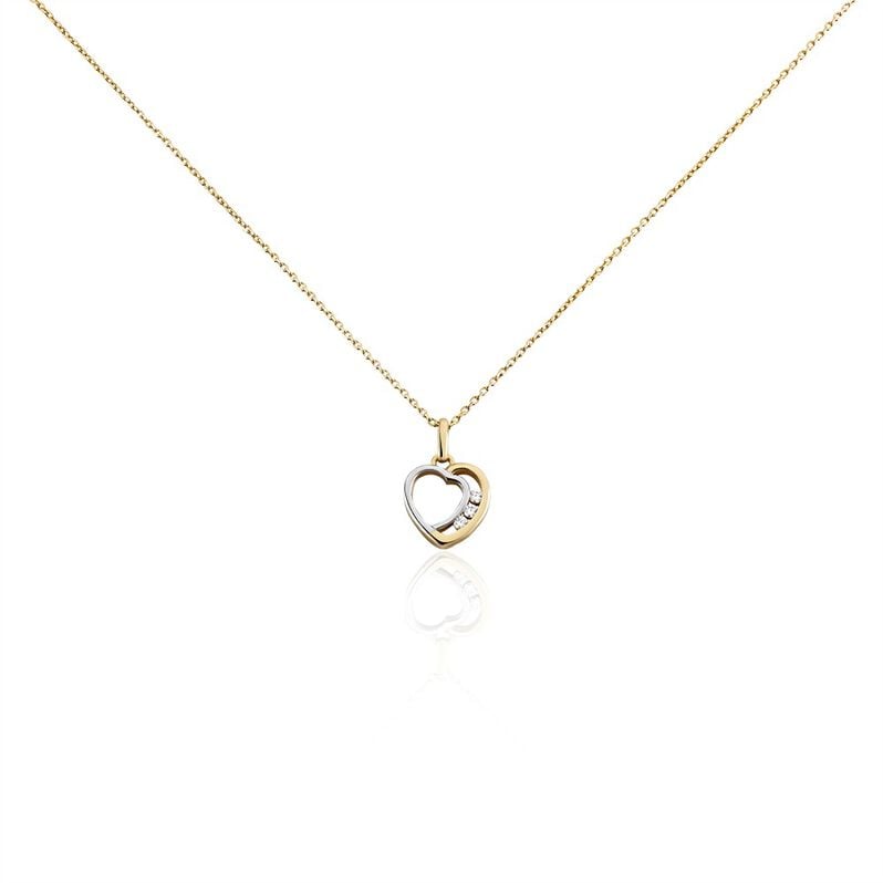 Collier Plaqué Or Et Oxyde - Spannringe Damen | OROVIVO