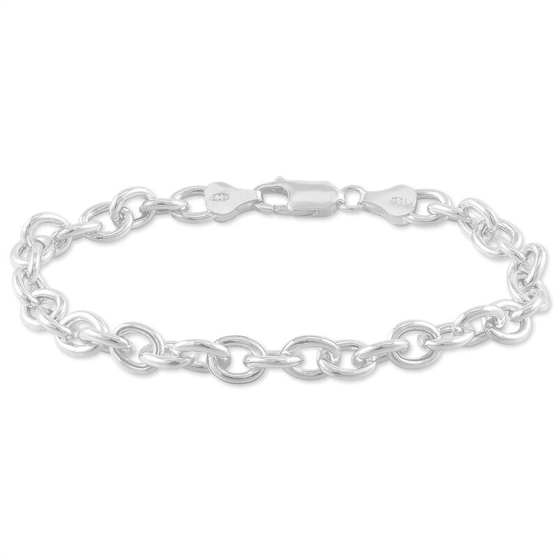 Bracelet Aisseae Argent Blanc - Spannringe Damen | OROVIVO