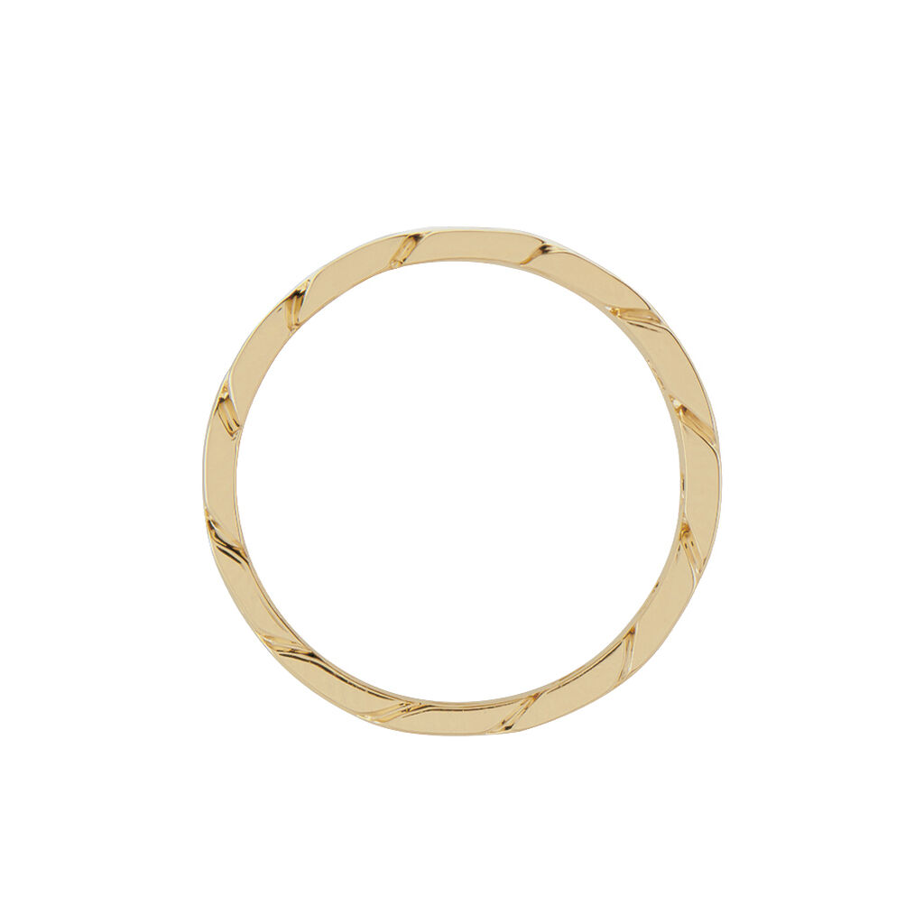 Damenring Messing Gold plattiert - Ringe Damen | OROVIVO