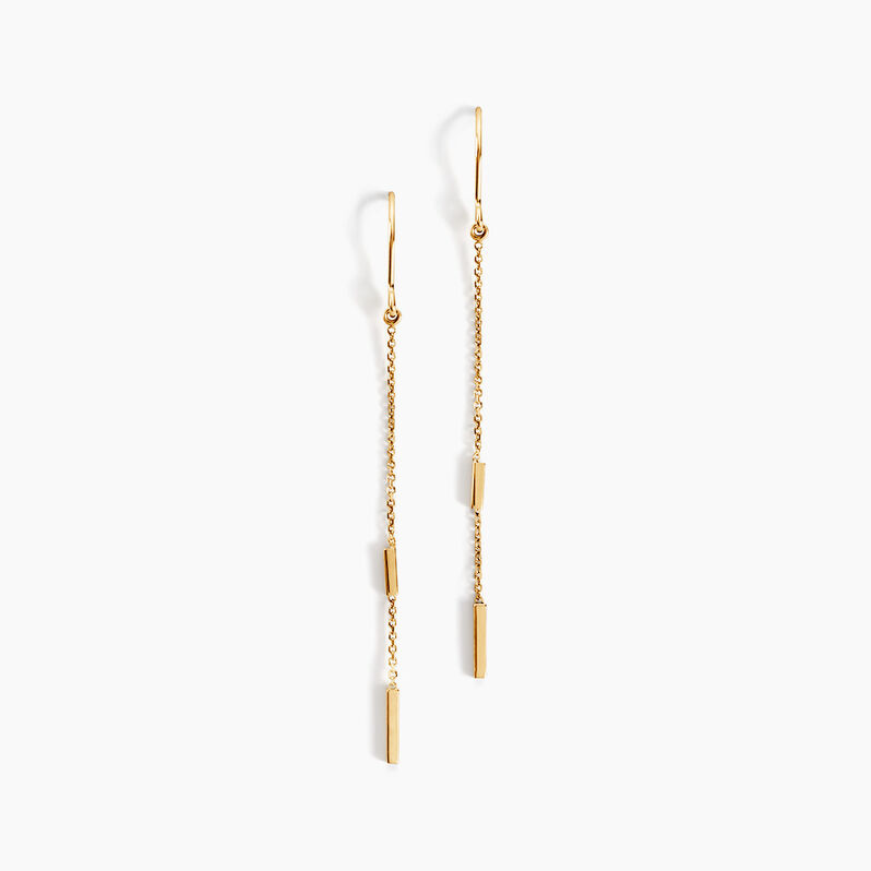 Boucles D'oreilles Pendantes Neos Or Jaune - Spannringe Damen | OROVIVO