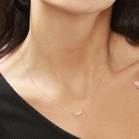 Damen Halskette Gold 375 Zirkonia - Halsketten Damen | OROVIVO