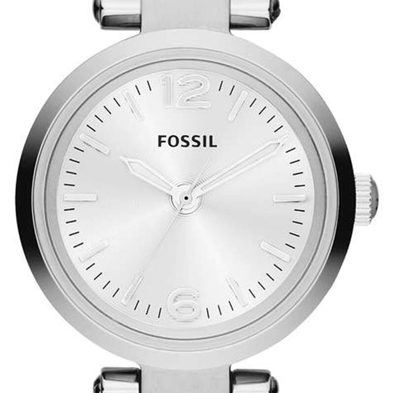 Orologio Donna Fossil Georgia quadrante argento ES3269-RE21 - Spannringe Damen | OROVIVO