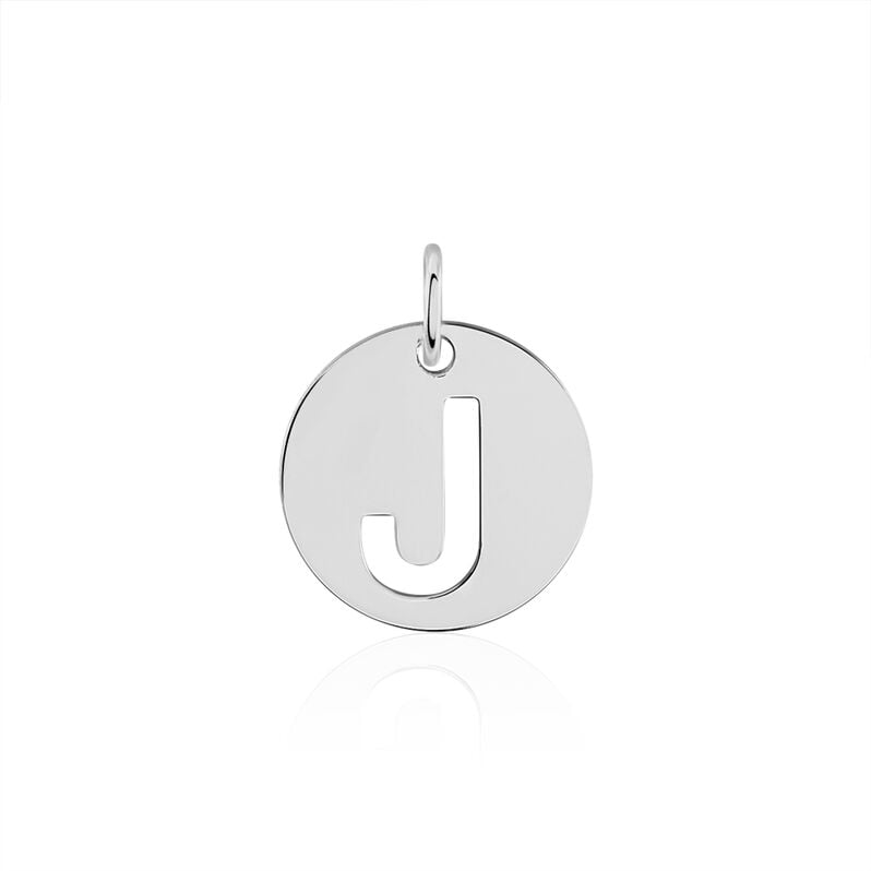 Pendentif Argent Elio Pastille Lettre J - Spannringe Familie | OROVIVO