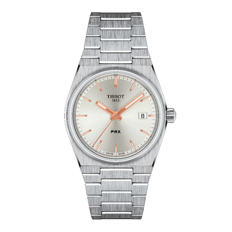 TISSOT Damenuhr PRX 35 mm T1372101103100 Quarz - Armbanduhren Damen | OROVIVO