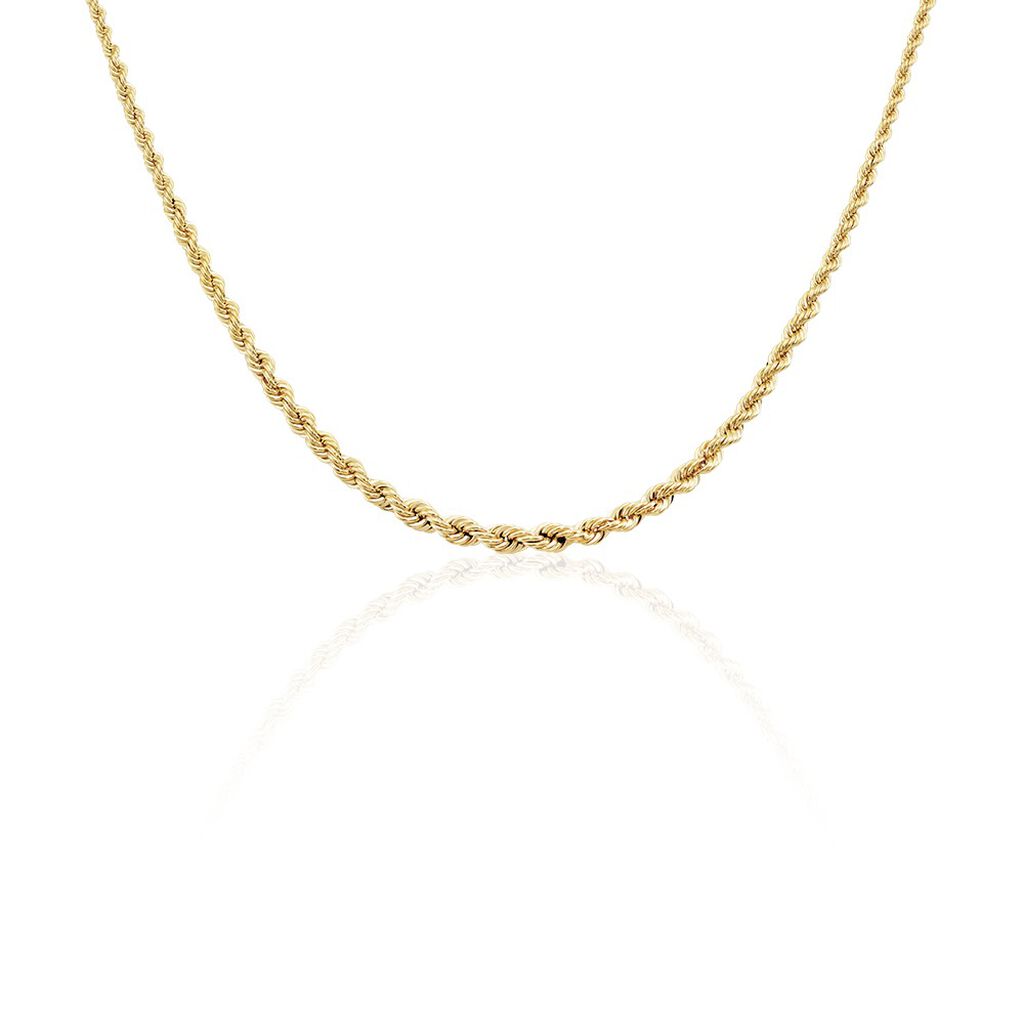 Damen Kette Gold 375 Cord  - Halsketten Damen | OROVIVO