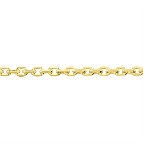 Damen Ankerkette Gold 375 Diamantiert  - Halsketten Damen | OROVIVO