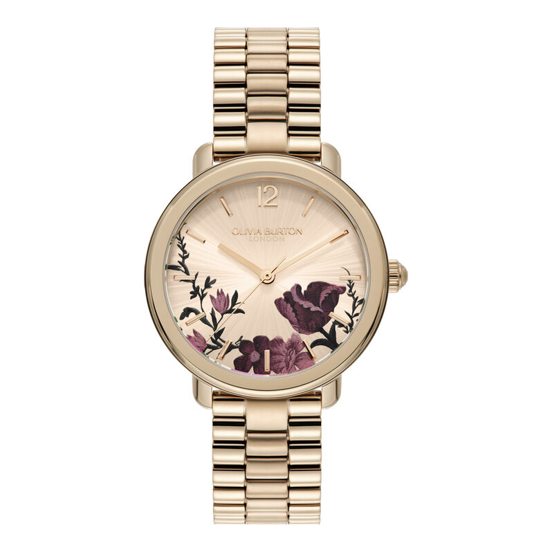 Montre Olivia Burton Vintage Floral Rose - Spannringe Damen | OROVIVO