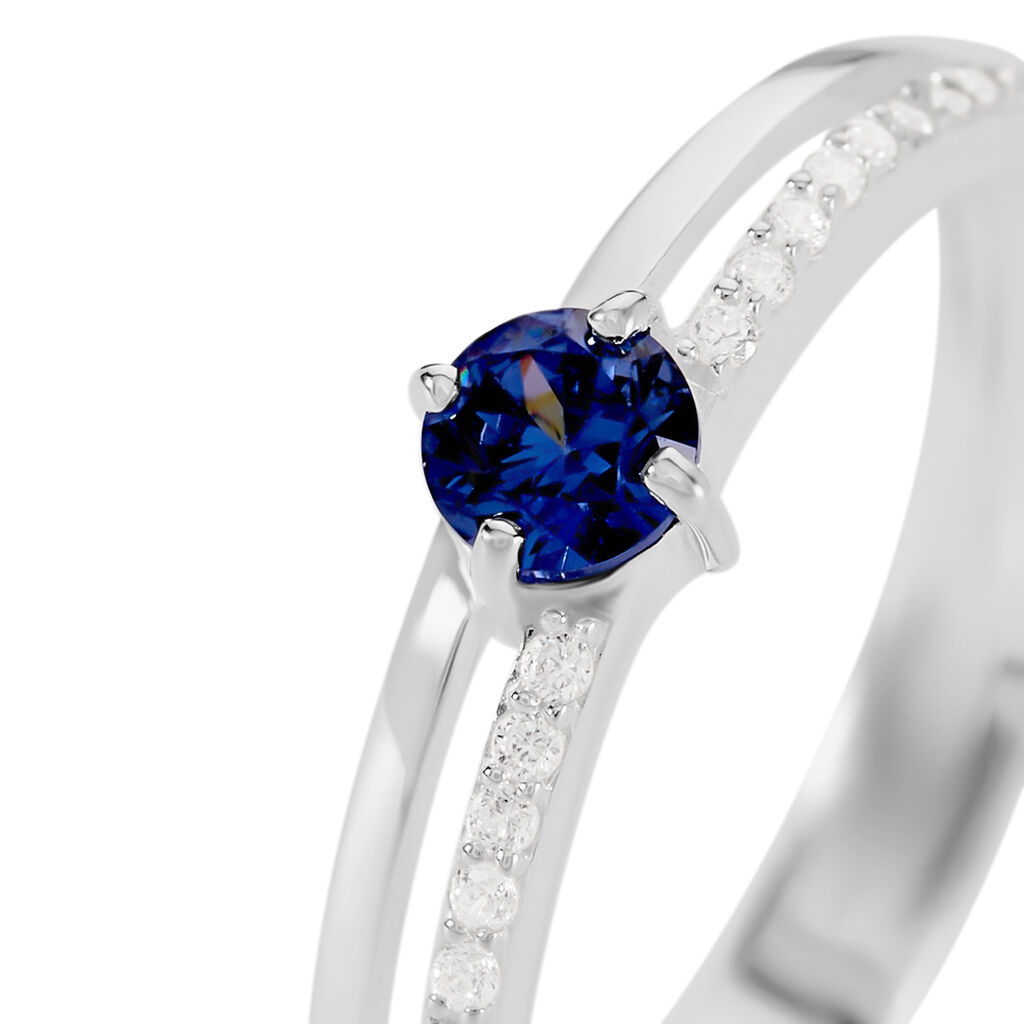 JOLA Damen Ring Silber 925 Zirkonia Weiß - Ringe mit Stein Damen | OROVIVO