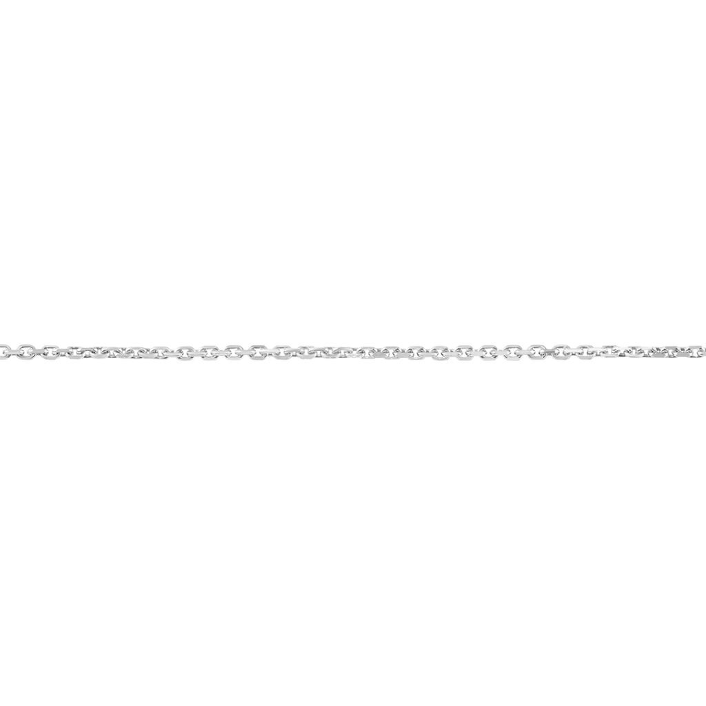 Thumbnail - Damen Ankerkette Silber 925 diamantiert, Kette ohne Stein