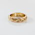 VITTORIA Damen Ring Edelstahl vergoldet B 4,3 mm