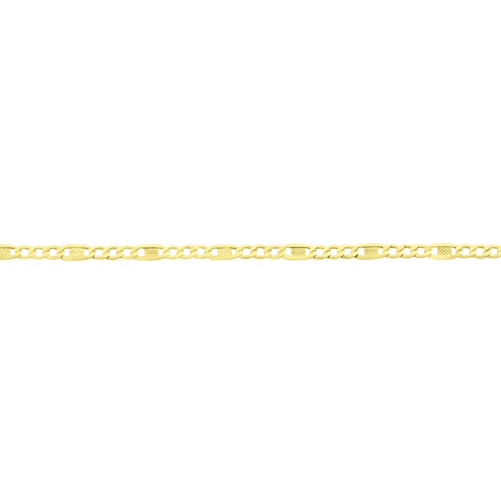 Unisex Figarokette Gold 375  - Halsketten Unisex | OROVIVO