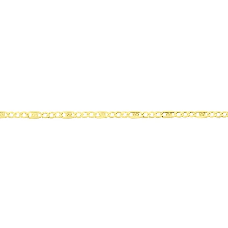 Unisex Figarokette Gold 375  - Halsketten Unisex | OROVIVO