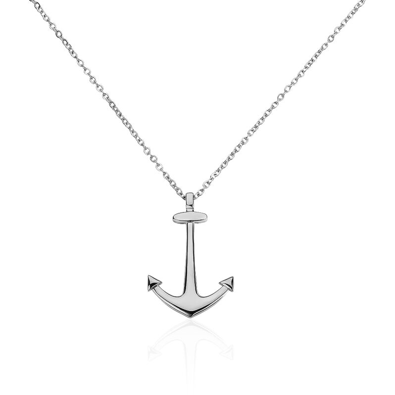 Collier Cedric Acier Blanc - Spannringe Herren | OROVIVO