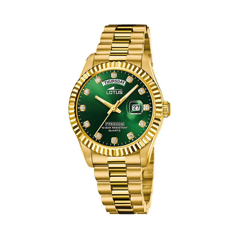 Montre Lotus Freedom Collection Vert - Spannringe Herren | OROVIVO