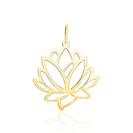 Anhänger Gold 375 Lotus - Schmuckanhänger Damen | OROVIVO