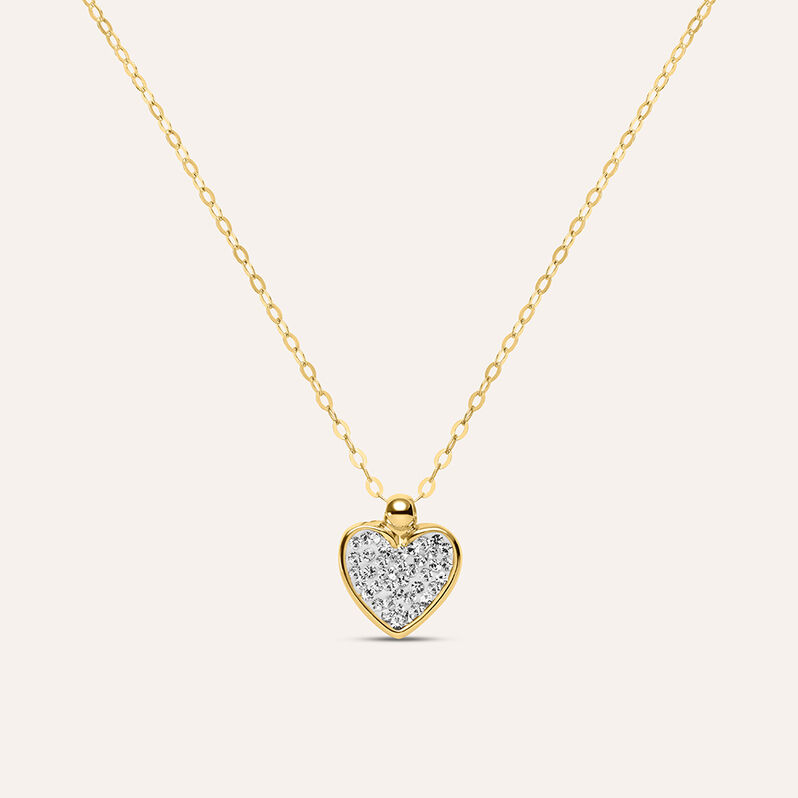 Collana Christelle Oro Giallo Cristallo - Spannringe Damen | OROVIVO