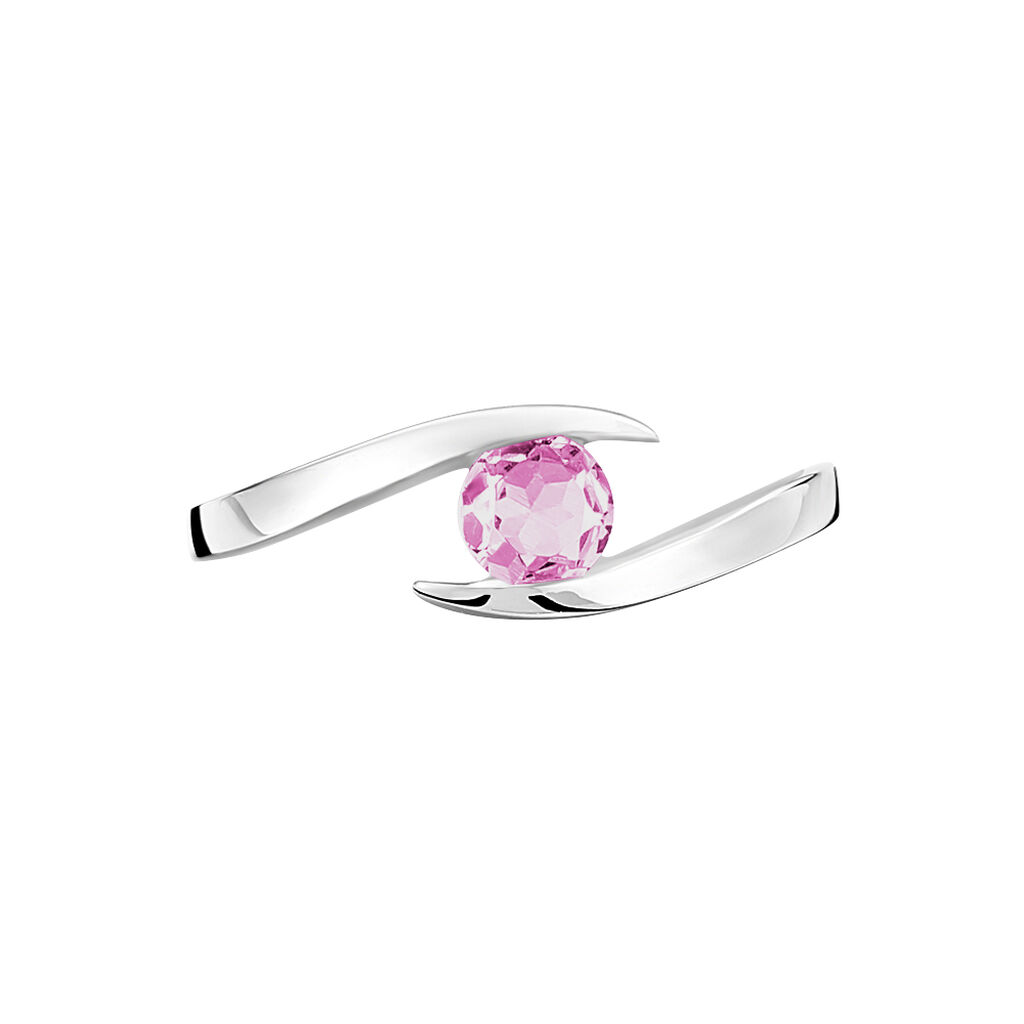 Bague Tiphaine Or Blanc Saphir - Spannringe Damen | OROVIVO