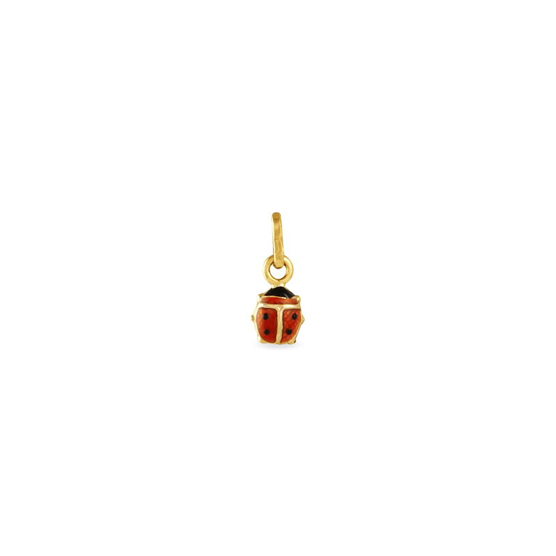 Pendentif Helidie Coccinelle Or Jaune - Spannringe Kinder | OROVIVO