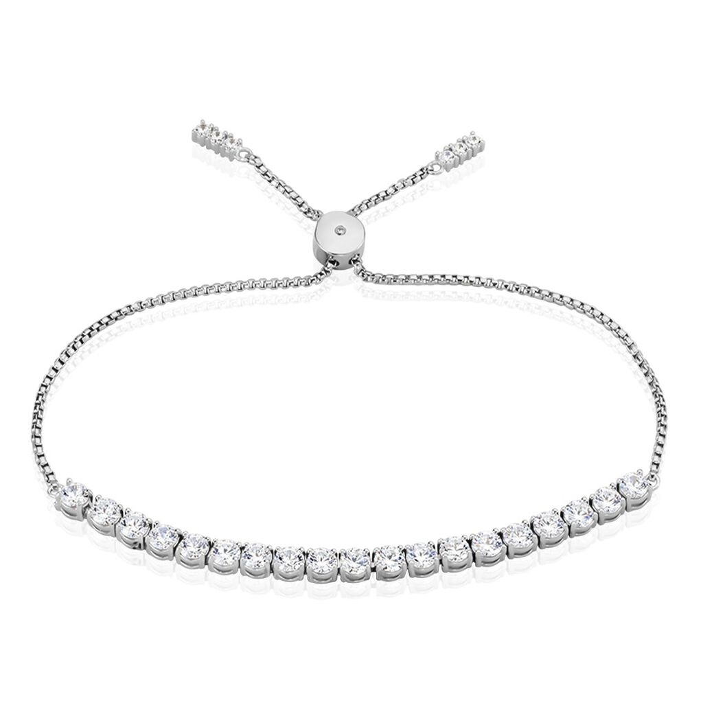 Damen Armband Silber Silber 925 Zirkonia Bracy - Armbänder Damen | OROVIVO