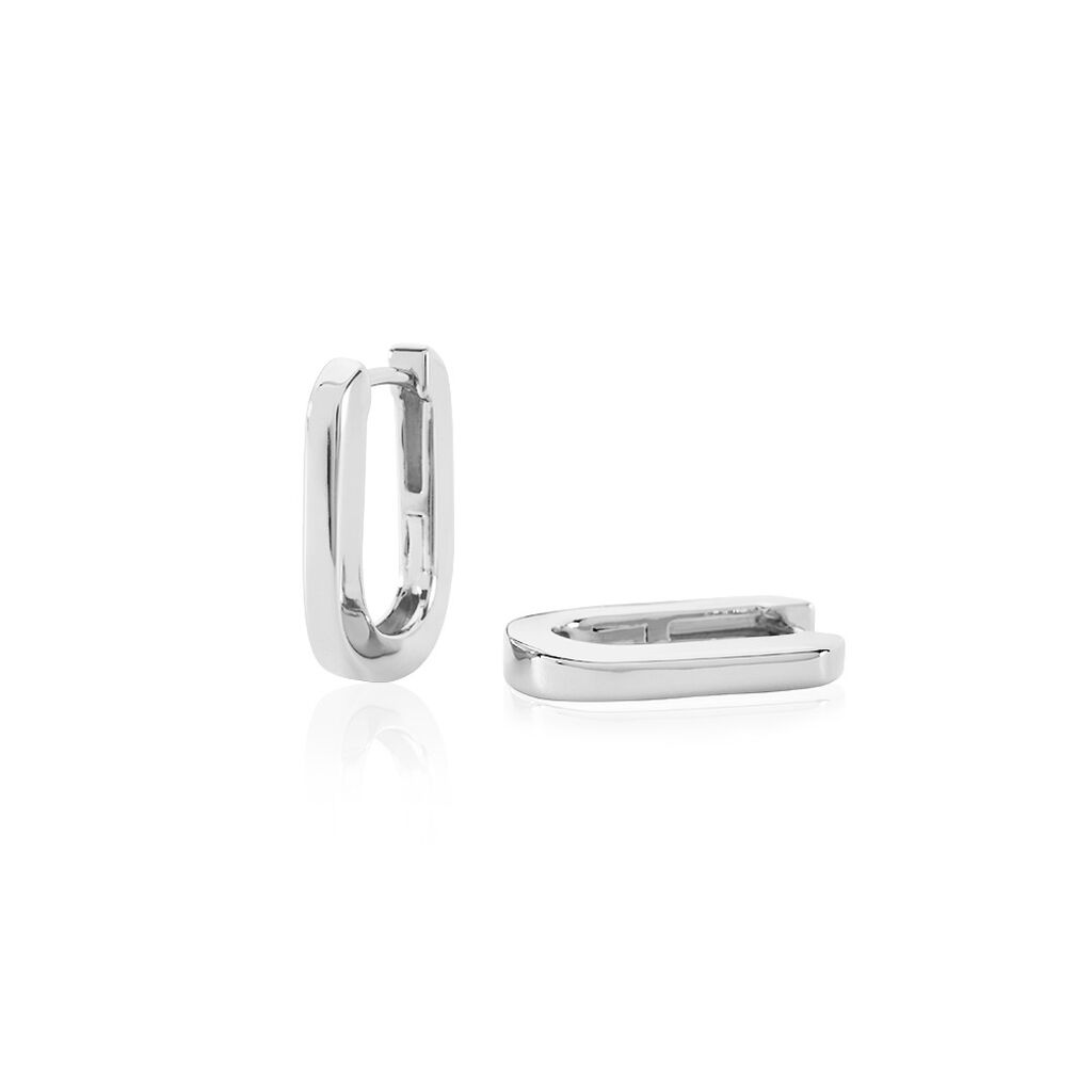 CORA Damen Creolen Silber 925 B 5,1 mm