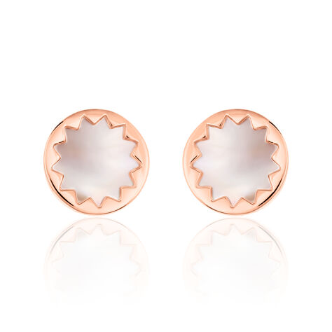 Damen Ohrstecker Silber 925 Rosé Vergoldet - Ohrstecker Damen | OROVIVO