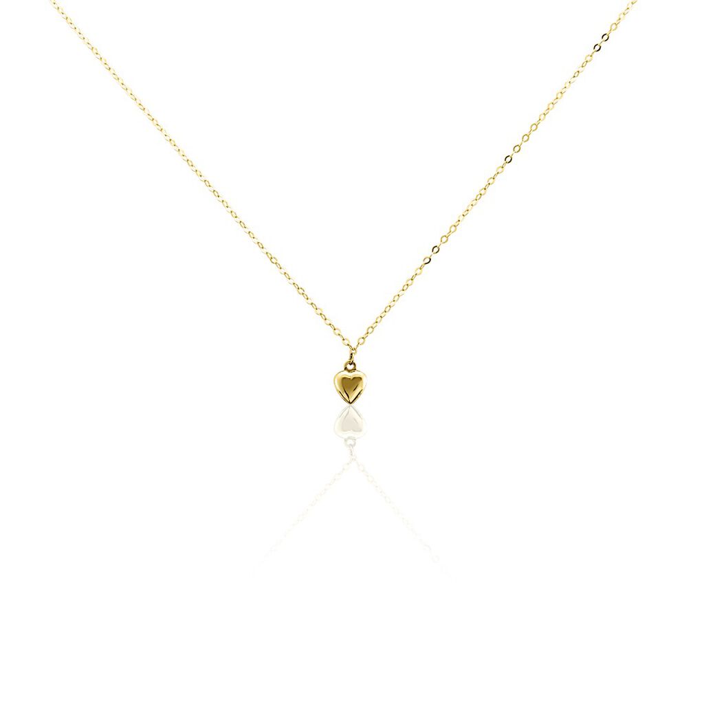 Damen Kette Gold 375 Herz