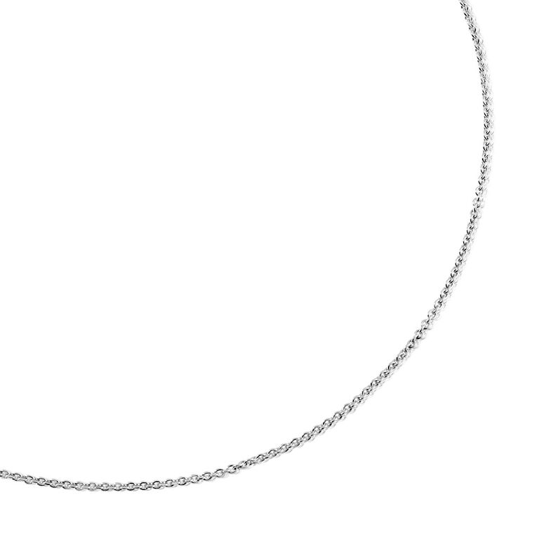 Unisex Kette Weißgold 585 4,5cm - Halsketten Unisex | OROVIVO