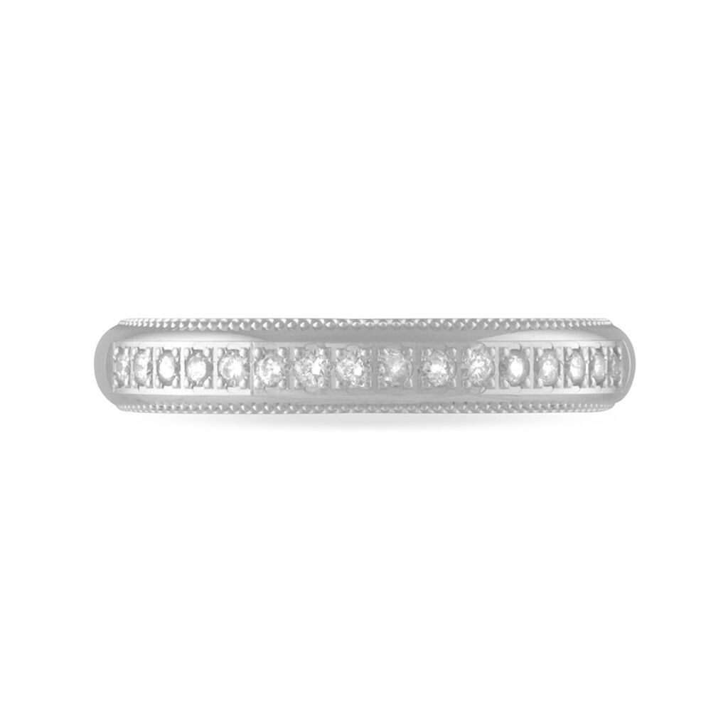 Alliance Tsivia Or Blanc Diamant - Spannringe Damen | OROVIVO